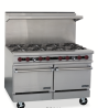 48-Inch Commercial Gas Range with Oven – Perfect for Restaurants Toronto