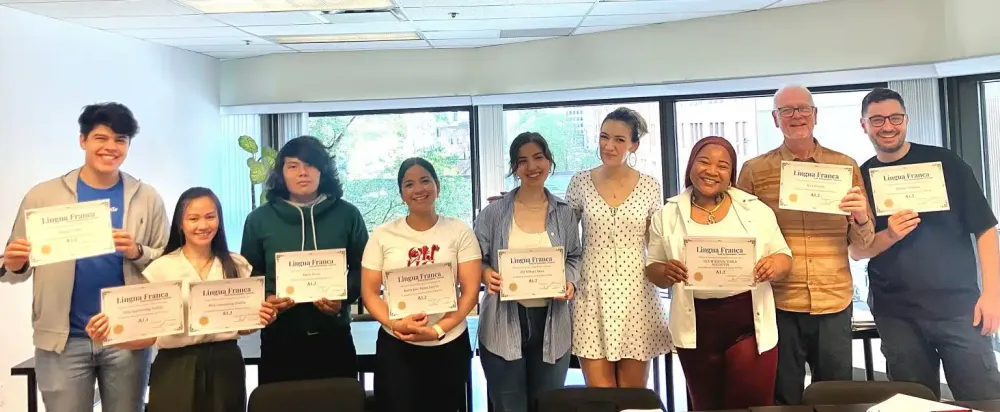 Cours de préparation au TCF, TEF et TEFAQ à Montréal — École Lingua Franca Montreal - photo 1