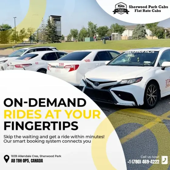 Flat Rate Taxi Fort Saskatchewan - Airport Taxi & Local Taxi Fort Sask Fort Saskatchewan